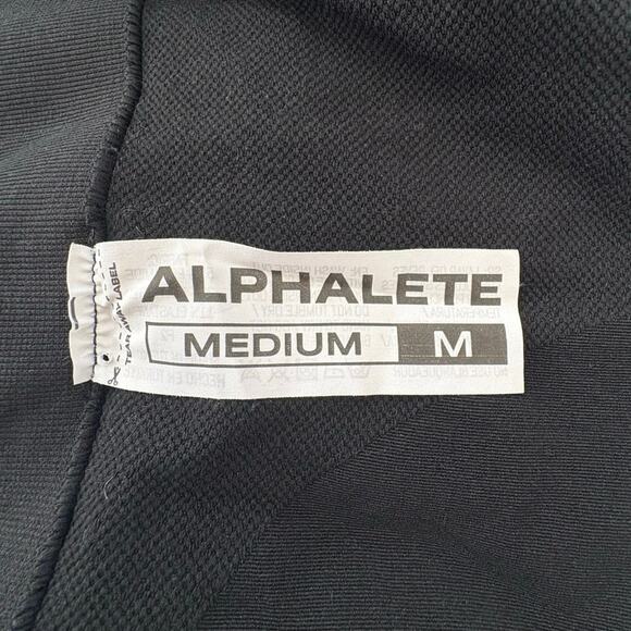 Alphalete Amplify Gravity Black Seamless Biker Shorts Medium - Picture 3 of 4